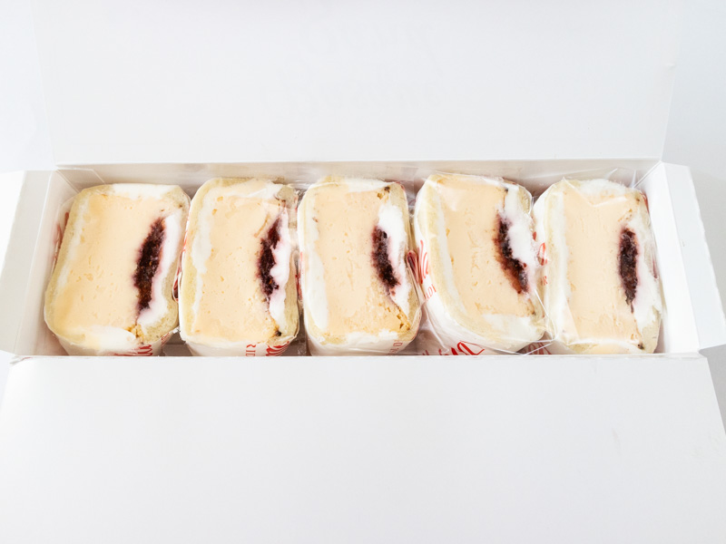 マヨルカ バスクチーズケーキサンド開封
