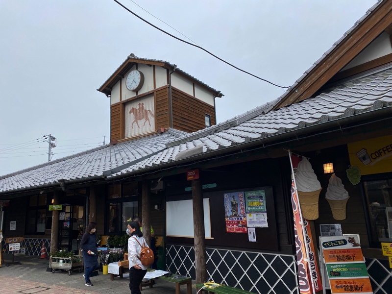道の駅北川はゆまのお土産売り場
