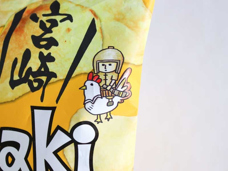 宮崎ポテトチップス チキン南蛮味　イラスト