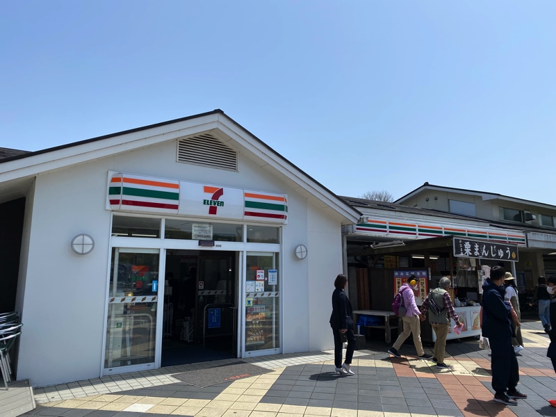 山江サービスエリアのお土産売り場