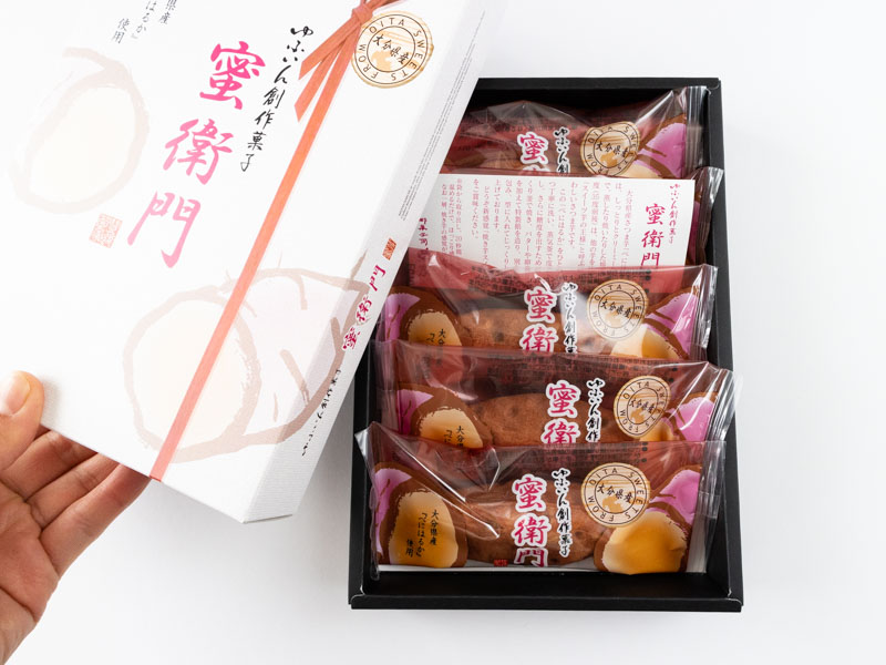 ゆふいん創作菓子 蜜衛門箱の中身