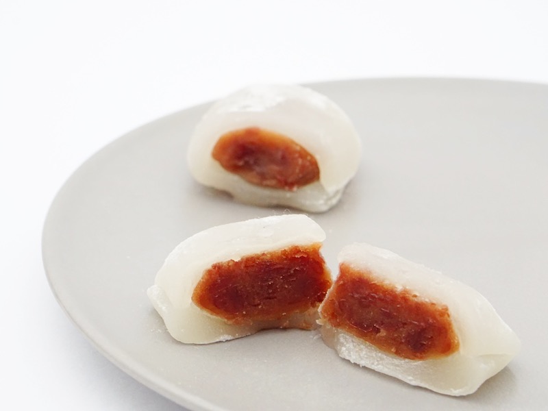 羽二重餅の古里 織福 断面