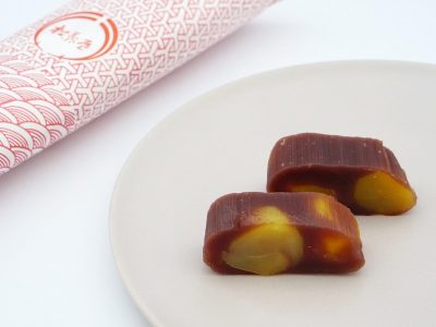 松葉屋 月よみ山路 栗むし羊羹