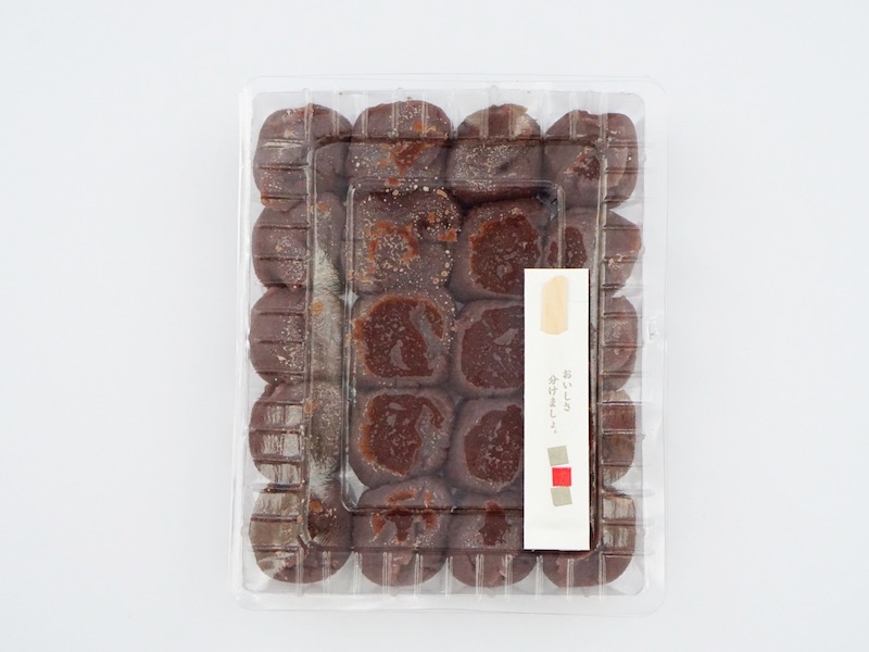 金沢百万石あんころ パック入りの状態