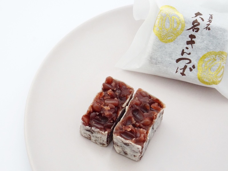 徳田盛華堂 百万石大名きんつば 割った状態