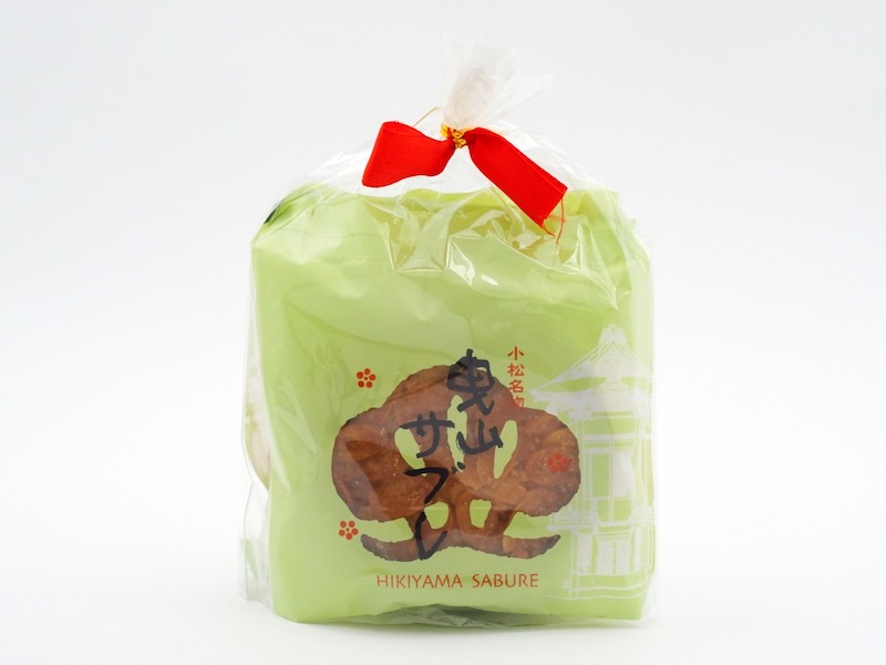 山上福寿堂 曳山サブレ 外装