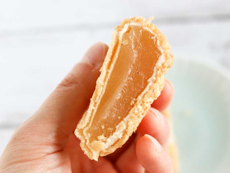 あわび最中　あん