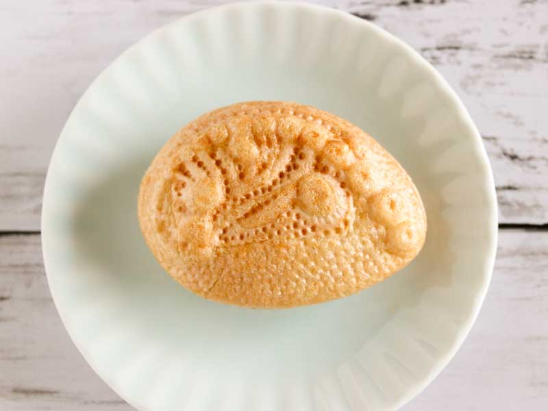 あわび最中　中身