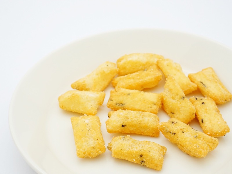 北陸製菓 白えびビーバー 中身(拡大)