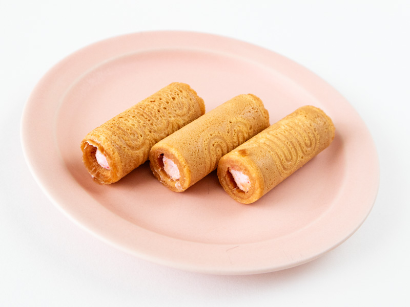 あまおうチロリアンを並べたところ