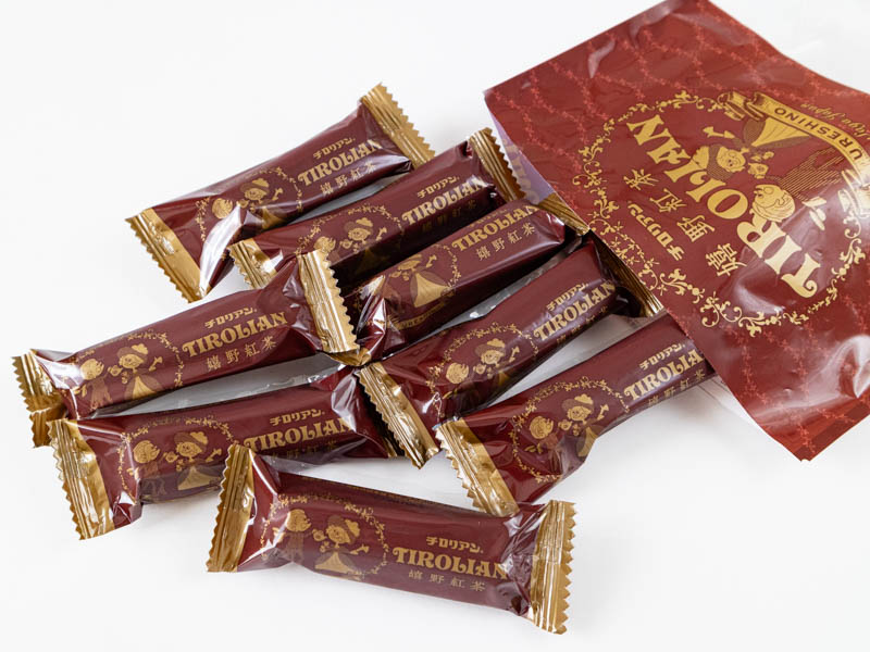 嬉野紅茶チロリアン開封