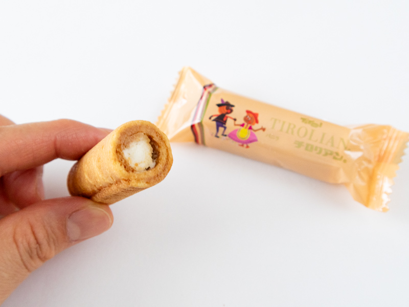 チロリアン バニラ味のクリーム