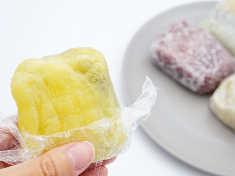 肥後屋 熊本いきなり団子 電子レンジで温めたところ