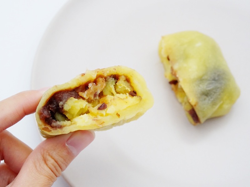 肥後屋 熊本いきなり団子 くるみの断面