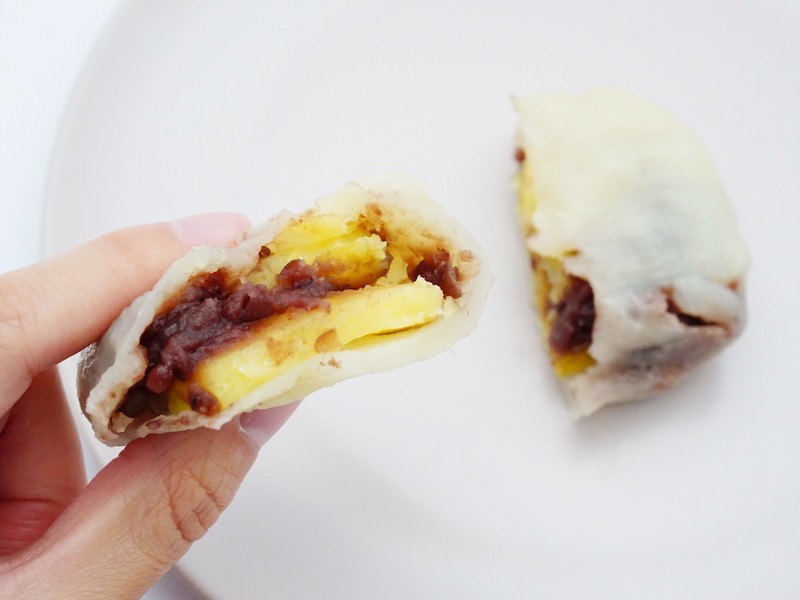 肥後屋 熊本いきなり団子 くりの断面