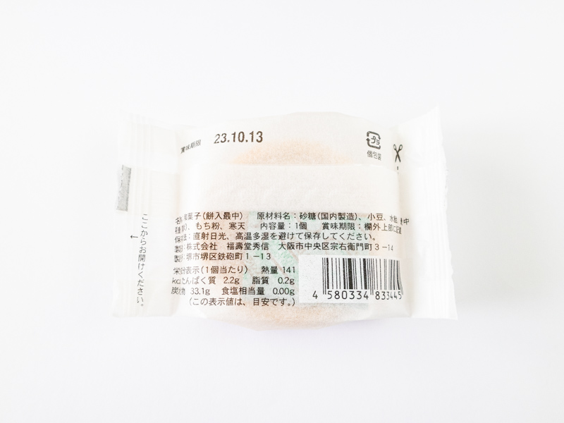 福壽堂秀信秀丸 カロリーと栄養成分表示