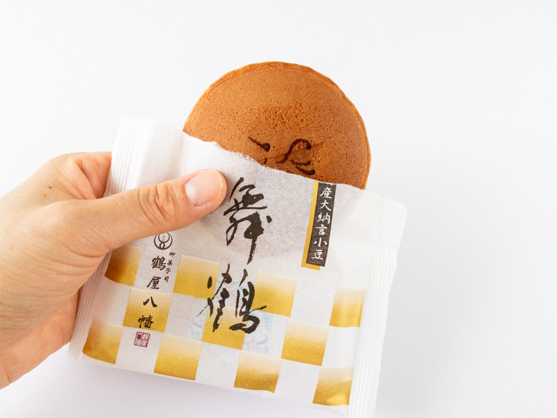 鶴屋八幡 どら焼き 舞鶴 開封したところ