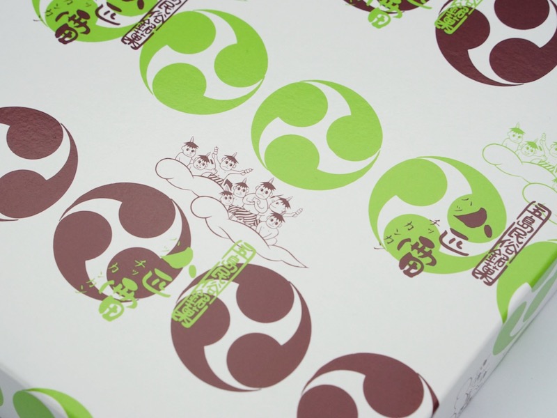 松風軒 八匹雷 パッケージのアップ