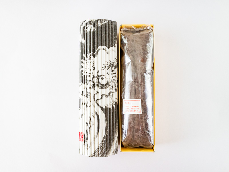 俵屋吉富 雲龍 箱を開封したところ