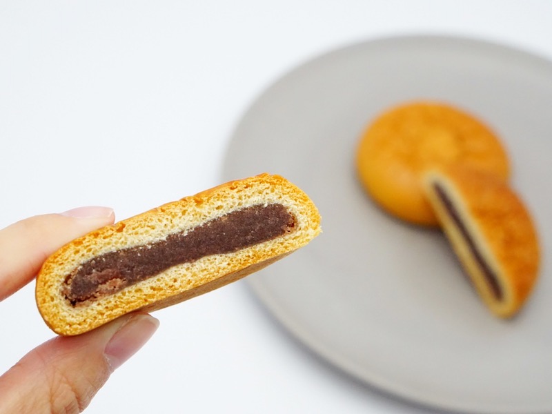 月寒あんぱん本舗 寒月 断面