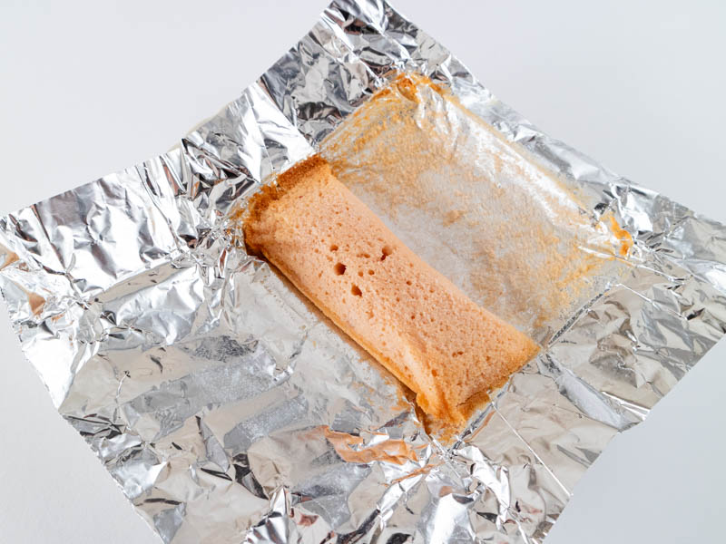 ざびえる本舗ベリーツ アルミホイルの中身