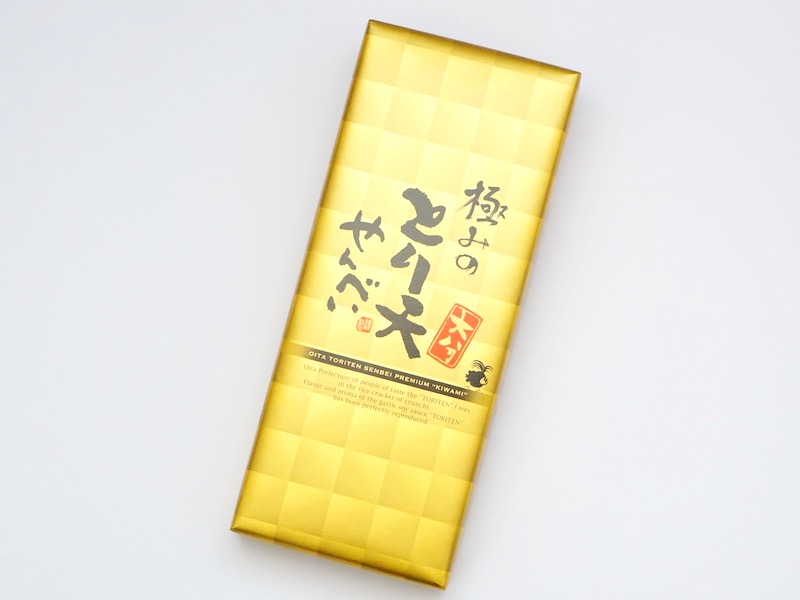 極みのとり天せんべい 外装