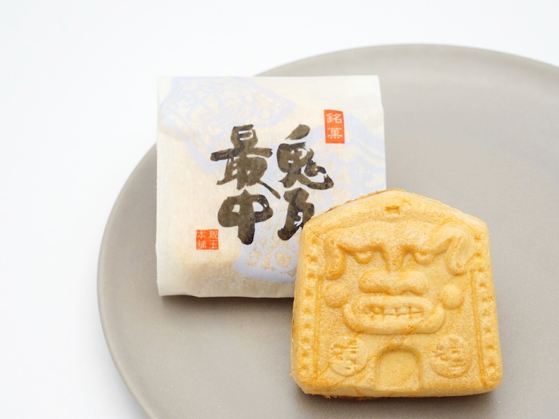 親玉本舗 鬼瓦最中 小豆餡