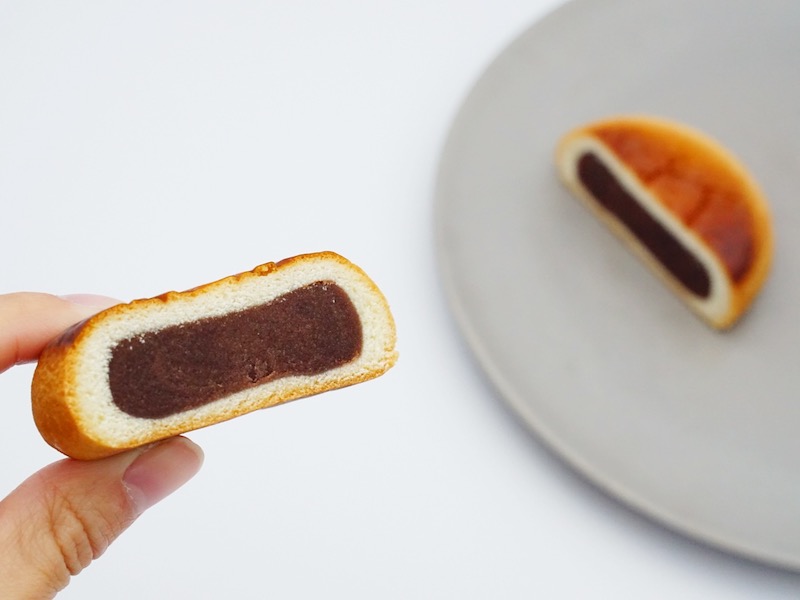 月寒あんぱん本舗 月寒あんぱん こしあんの断面