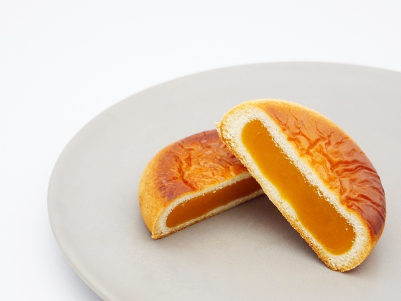 月寒あんぱん本舗 月寒あんぱん 南瓜あん半分