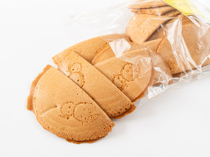 はちみつ煎餅開封