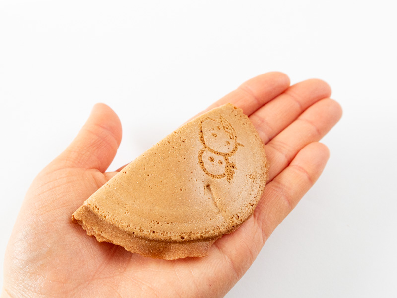 はちみつ煎餅の大きさ