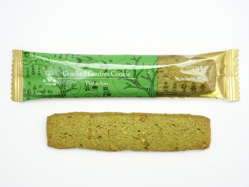 上野風月堂 ゴーフルクラッシュクッキー ピスタチオ