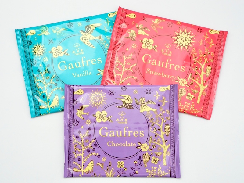 上野風月堂 ゴーフル 3種類