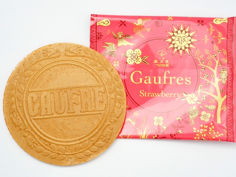 上野風月堂 ゴーフル ストロベリー