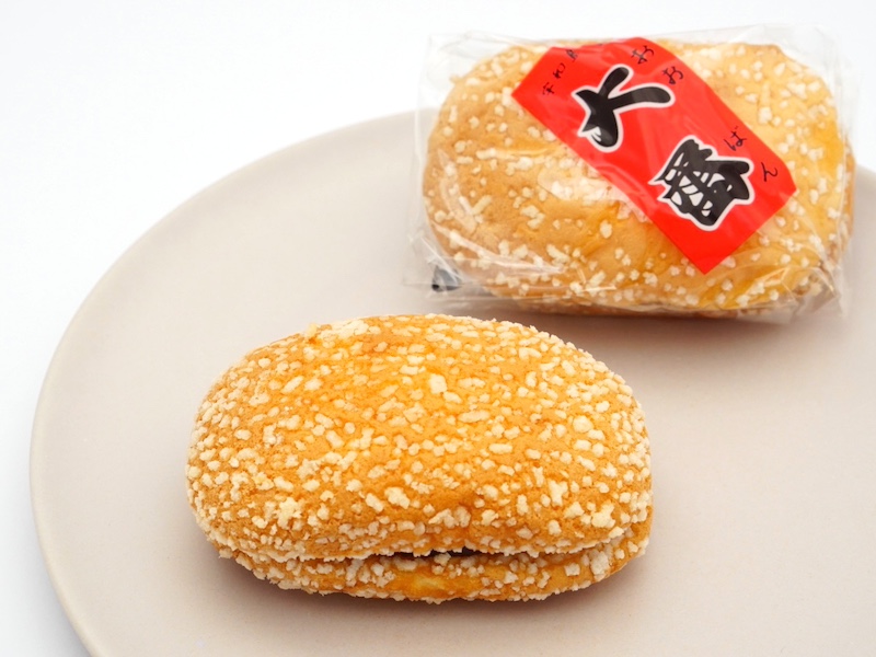 おのがみ菓子舗 大番 中身(拡大)