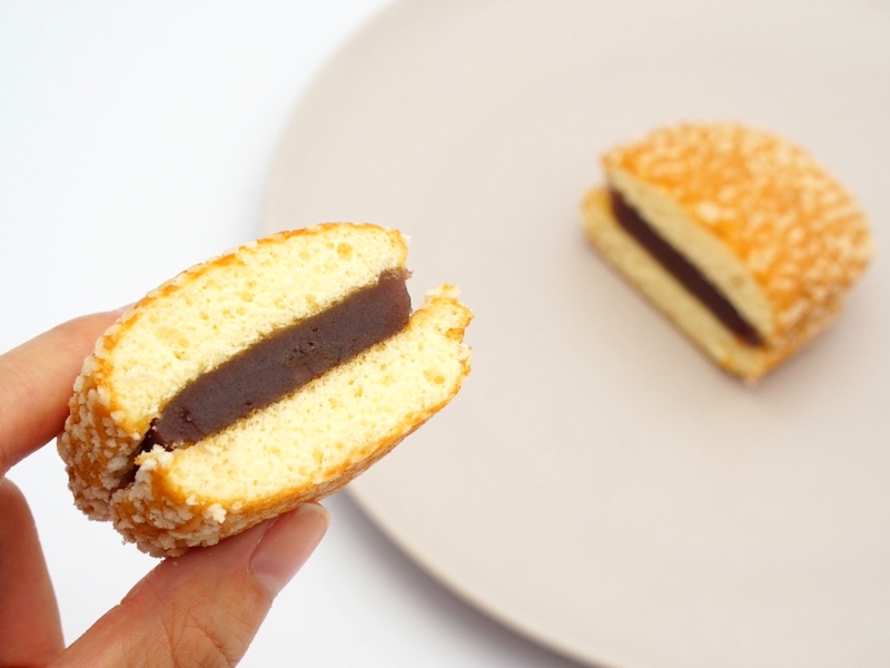 おのがみ菓子舗 大番 断面