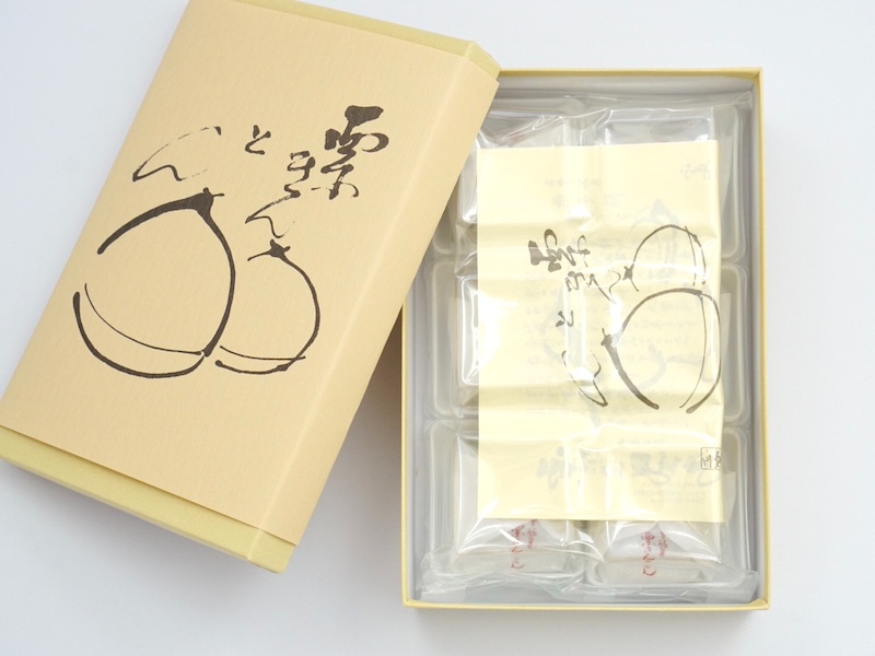 御菓子司 田ぐち 栗きんとん 中身(全体)