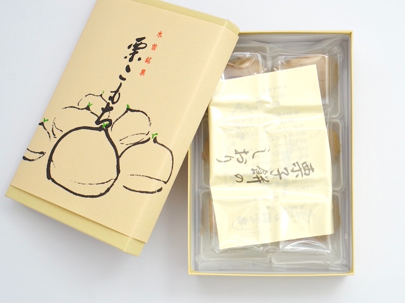 御菓子司 田ぐち 栗子餅 中身(全体)