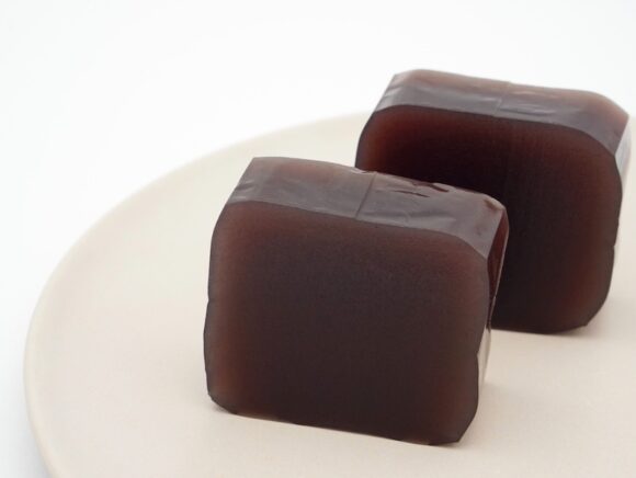 御菓子司 田ぐち 塩羊羹 中身(拡大)