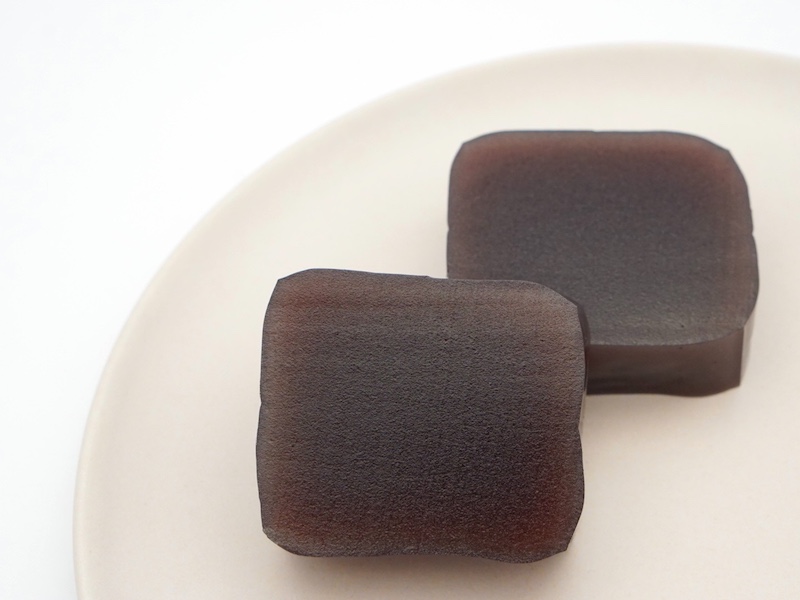 御菓子司 田ぐち 塩羊羹 断面