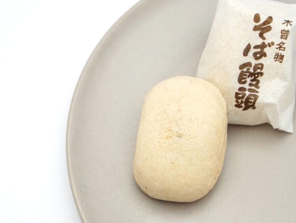 御菓子司 田ぐち そば饅頭 中身(拡大)