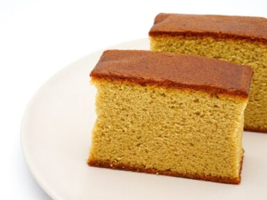 御菓子司 田ぐち そばの葉カステーラ