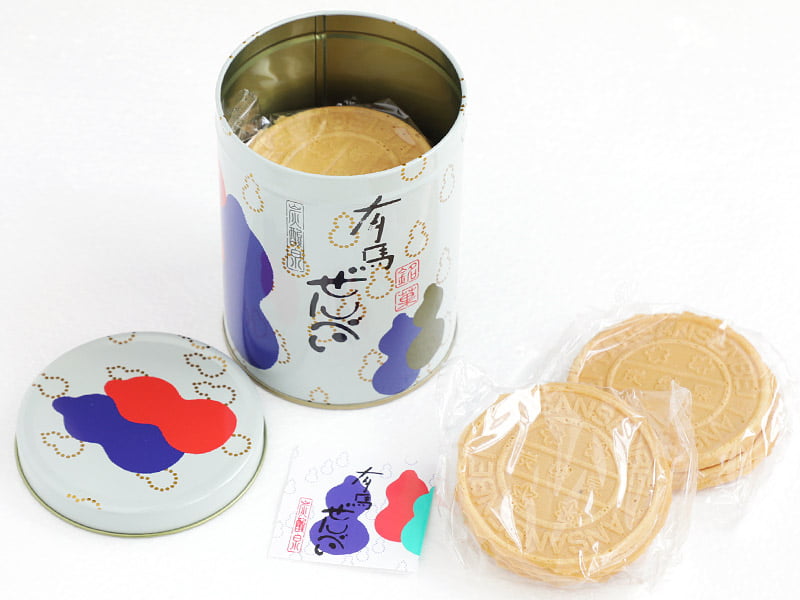有馬せんべい本舗 炭酸せんべい 開封