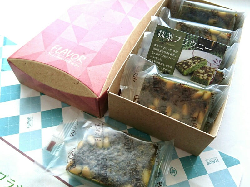 抹茶ブラウニー中身