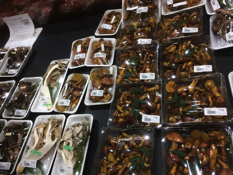 道の駅十文字直売所きのこ