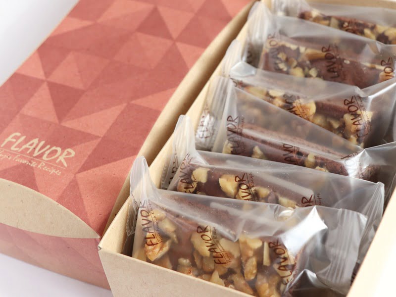 フレイバー ウォルナッツブラウニー 中身(全体)写真