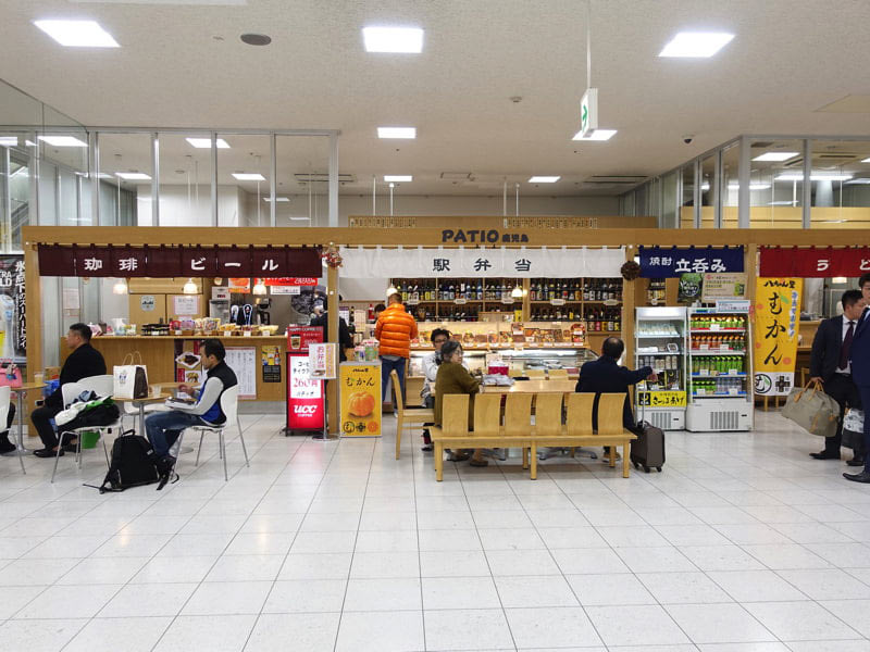 鹿児島空港駅 お店