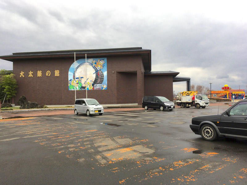 道の駅たかのす駐車場1