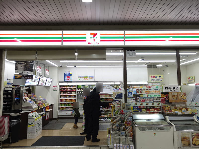 JR加古川駅 構内のセブンイレブン