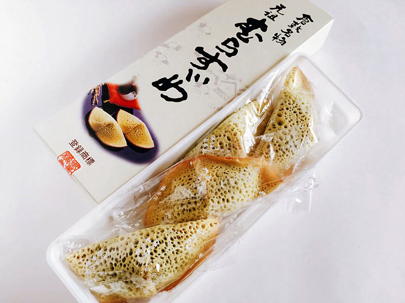 橘香堂 むらすゞめ開封後